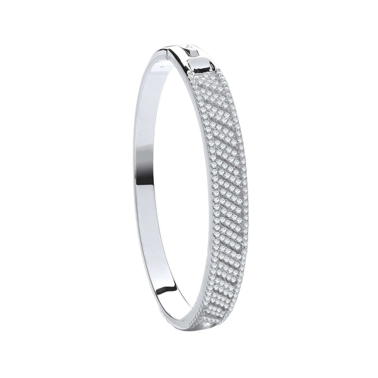 Silver bangle