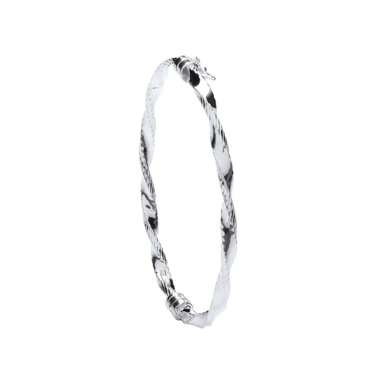 Silver bangle